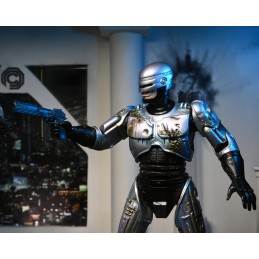 ULTIMATE ROBOCOP BATTLE DAMAGED WITH CHAIR ACTION FIGURE NECA