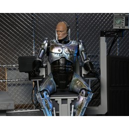 ULTIMATE ROBOCOP BATTLE DAMAGED WITH CHAIR ACTION FIGURE NECA