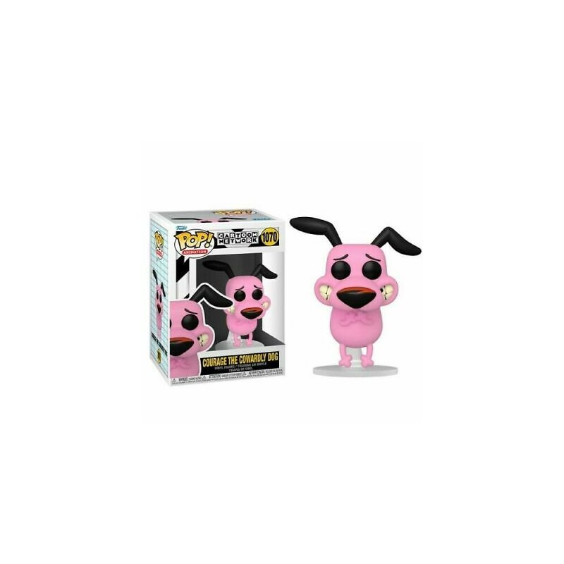 FUNKO FUNKO POP! COURAGE COWARDLY DOG BOBBLE HEAD FIGURE FUNKO FUNKO POP! COURAGE COWARDLY DOG BOBBLE HEAD FIGURE