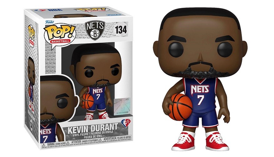 FUNKO FUNKO POP! NBA KEVIN DURANT NETS BOBBLE HEAD FIGURE