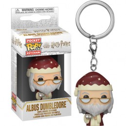 FUNKO HARRY POTTER POCKET POP! ALBUS DUMBLEDORE HOLIDAY KEYCHAIN PORTACHIAVI