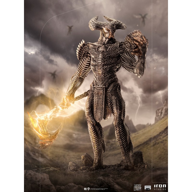 ZACK SNYDER'S JUSTICE LEAGUE STEPPENWOLF BDS ART SCALE STATUA FIGURE IRON STUDIOS