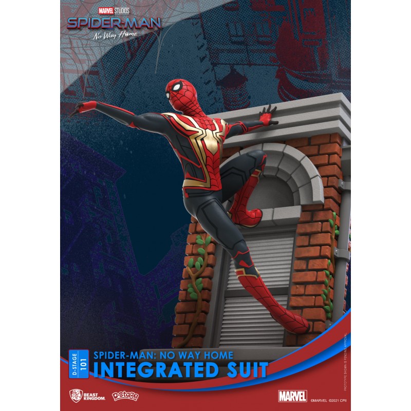 BEAST KINGDOM D-STAGE SPIDER-MAN NO WAY HOME INTEGRATED SUIT STATUE FIGURE DIORAMA