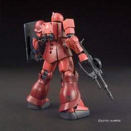 BANDAI HIGH GRADE HG GUNDAM MS-05 ZAKU I CHAR AZNABLE 1/144 MODEL KIT FIGURE
