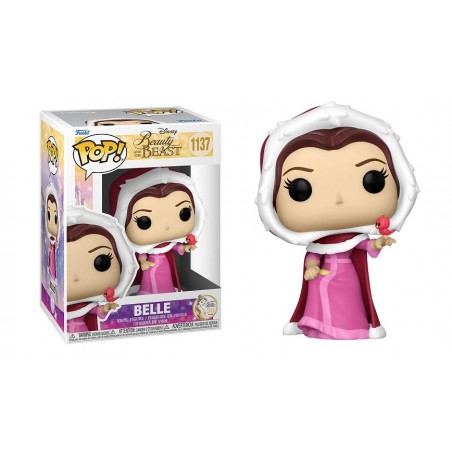 FUNKO POP! BEAUTY AND THE BEAST WINTER BELLE BOBBLE HEAD FIGURE