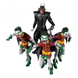 MC FARLANE DC MULTIVERSE THE BATMAN WHO LAUGHS AND ROBINS OF EARTH-22 ACTION FIGURE