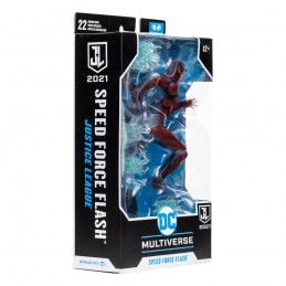 DC JUSTICE LEAGUE SPEED FORCE FLASH ACTION FIGURE MC FARLANE