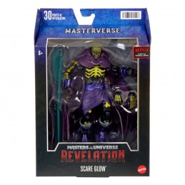 MASTERS OF THE UNIVERSE REVELATION SCARE GLOW ACTION FIGURE MATTEL