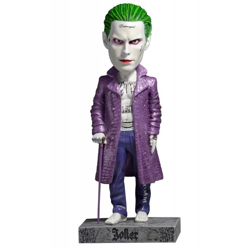 SUICIDE QUAD - THE JOKER BOBBLE HEAD KNOCKER FIGURE NECA SUICIDE QUAD - THE JOKER BOBBLE HEAD KNOCKER FIGURE NECA