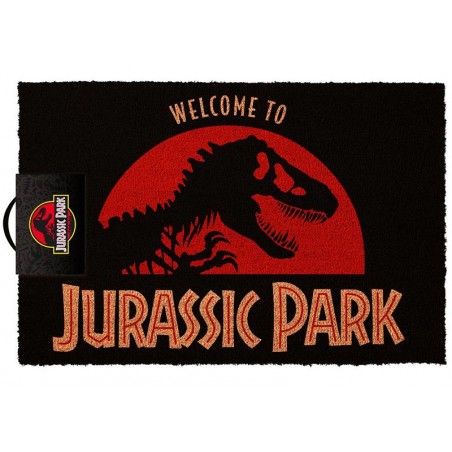 JURASSIC PARK WELCOME DOORMAT ZERBINO TAPPETINO