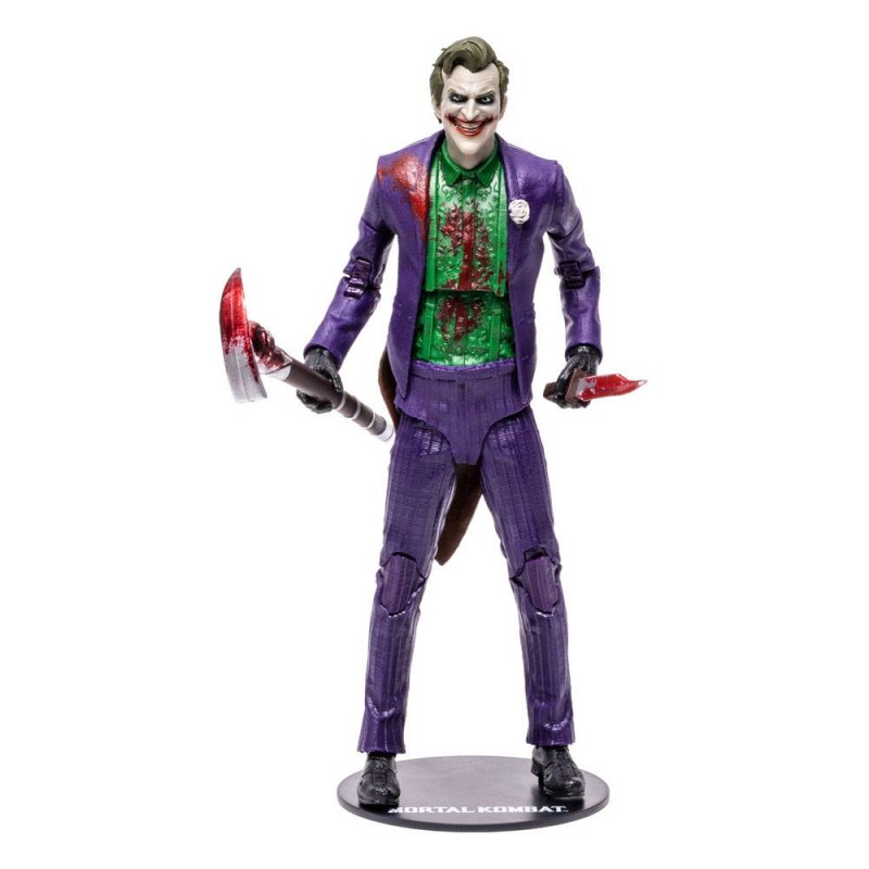 MC FARLANE MORTAL KOMBAT 11 THE JOKER BLOODY ACTION FIGURE MC FARLANE MORTAL KOMBAT 11 THE JOKER BLOODY ACTION FIGURE