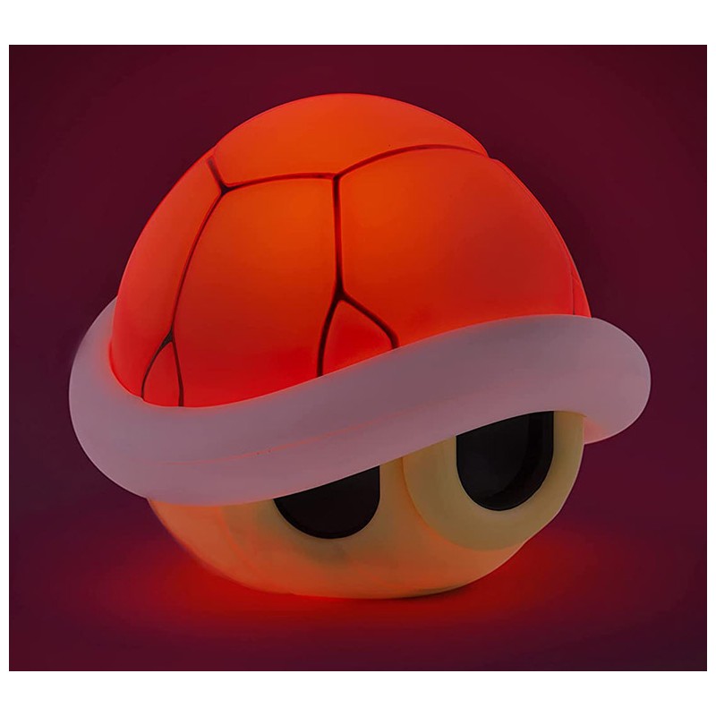 SUPER MARIO RED SHELL LIGHT AND SOUND LAMPADA SONORA PALADONE PRODUCTS