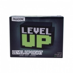 LEVEL UP LIGHT WITH SOUND LAMPADA SONORA PALADONE PRODUCTS