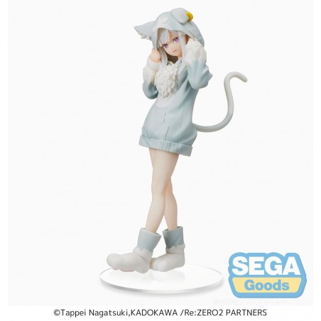 RE:ZERO EMILIA GREAT SPIRIT PUCK SPM STATUA FIGURE