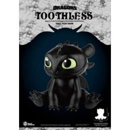 BEAST KINGDOM HOW TO TRAIN YOUR DRAGON TOOTHLESS VYNIL BANK
