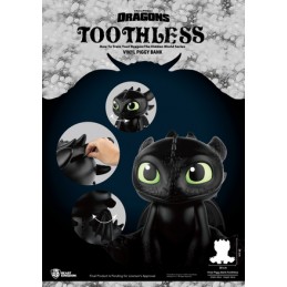 BEAST KINGDOM HOW TO TRAIN YOUR DRAGON TOOTHLESS VYNIL BANK