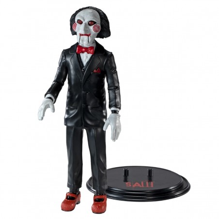 SAW L'ENIGMISTA BILLY THE PUPPET BENDYFIGS ACTION FIGURE