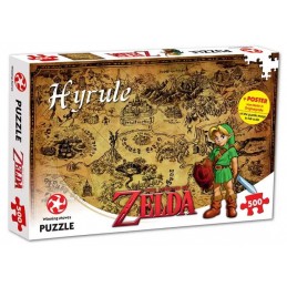 THE LEGEND OF ZELDA HYRULE 500 PIECES PEZZI PUZZLE WINNING MOVES