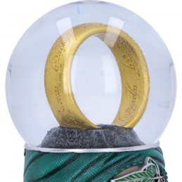 LORD OF THE RINGS FRODO SNOW GLOBE 17 CM FIGURE PALLA DI NEVE NEMESIS NOW