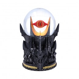 LORD OF THE RINGS SAURON SNOW GLOBE 18 CM FIGURE PALLA DI NEVE NEMESIS NOW