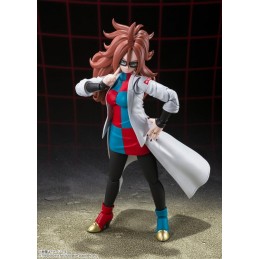 BANDAI DRAGON BALL FIGHTER Z ANDROID 21 S.H. FIGUARTS ACTION FIGURE