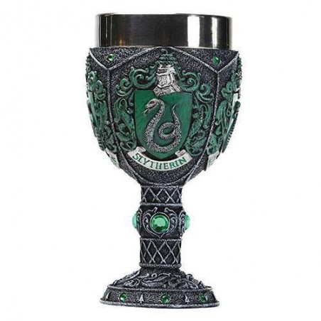 HARRY POTTER SERPEVERDE SLYTHERIN LOGO GOBLET RESIN