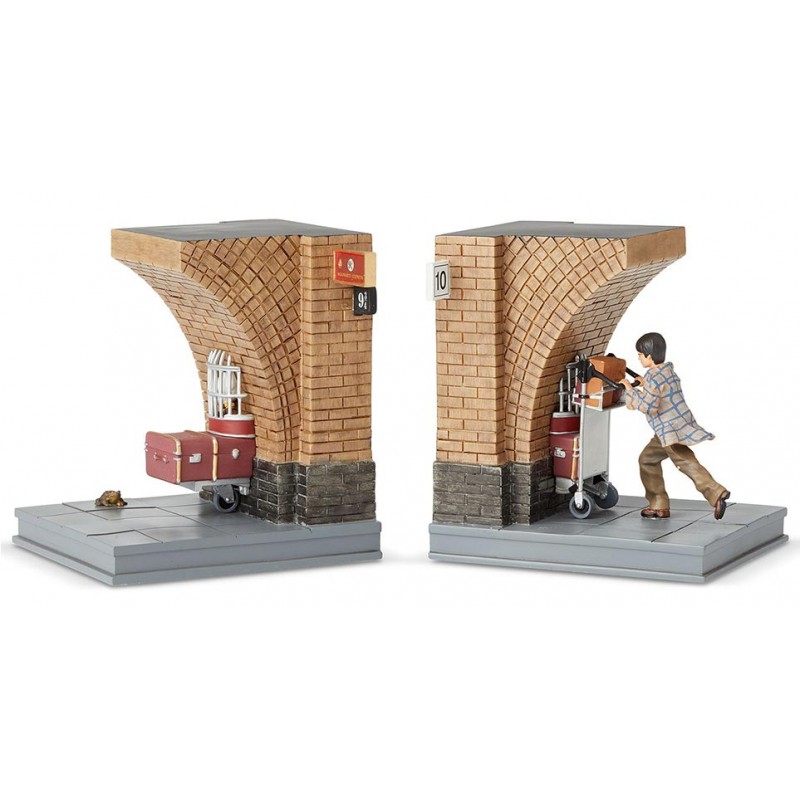 ENESCO HARRY POTTER PLATFORM 9 3/4 BOOKENDS FIGURE