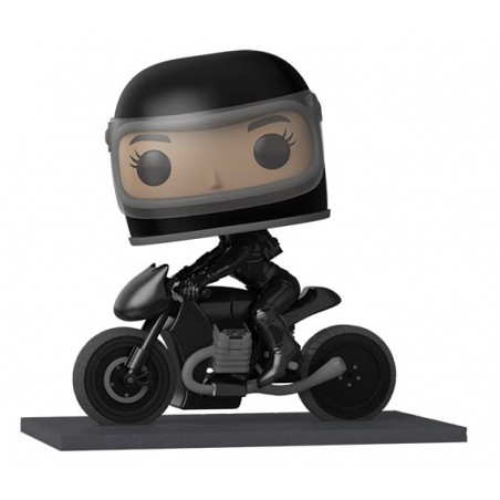 FUNKO POP! RIDES THE BATMAN - SELINA KYLE ON MOTORCYCLE DELUXE BOBBLE HEAD FIGURE