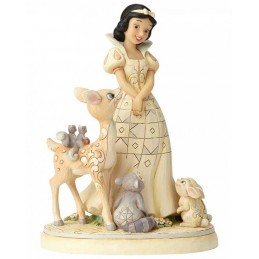BIANCANEVE E GLI AMICI DELLA FORESTA STATUA FIGURE ENESCO