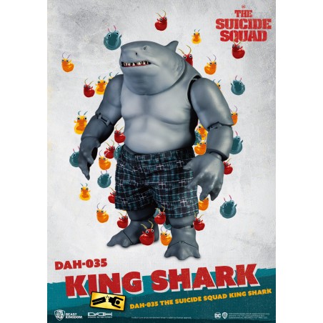 THE SUICIDE SQUAD KING SHARK DAH-035 ACTION FIGURE