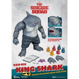 BEAST KINGDOM THE SUICIDE SQUAD KING SHARK DAH-035 ACTION FIGURE