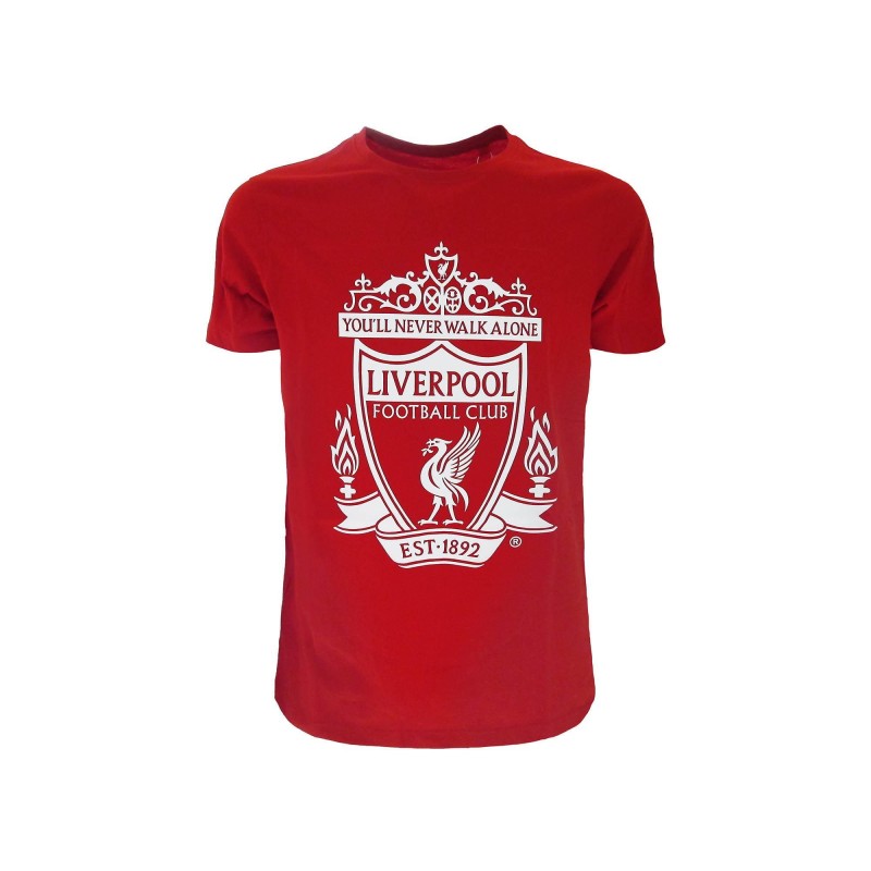 MAGLIA T SHIRT UFFICIALE LIVERPOOL FC LOGO BIG MAGLIA T SHIRT UFFICIALE LIVERPOOL FC LOGO BIG