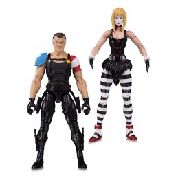 DOOMSDAY CLOCK - THE COMEDIAN AND MARIONETTE 2-PACK ACTION FIGURE DC COLLECTIBLES