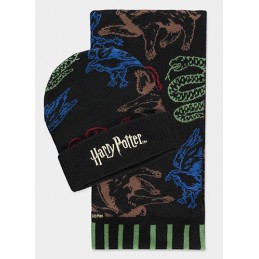 DIFUZED HARRY POTTER HOUSES BEANIE AND SCARF