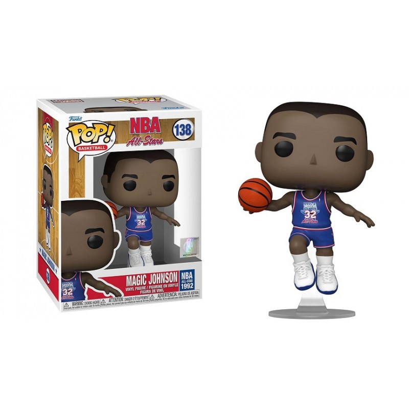 FUNKO FUNKO POP! NBA LEGENDS ALL-STARS MAGIC JOHNSON BOBBLE HEAD FIGURE