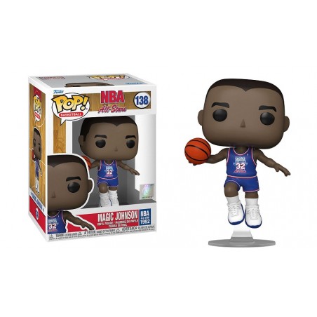 FUNKO POP! NBA LEGENDS ALL-STARS MAGIC JOHNSON BOBBLE HEAD FIGURE