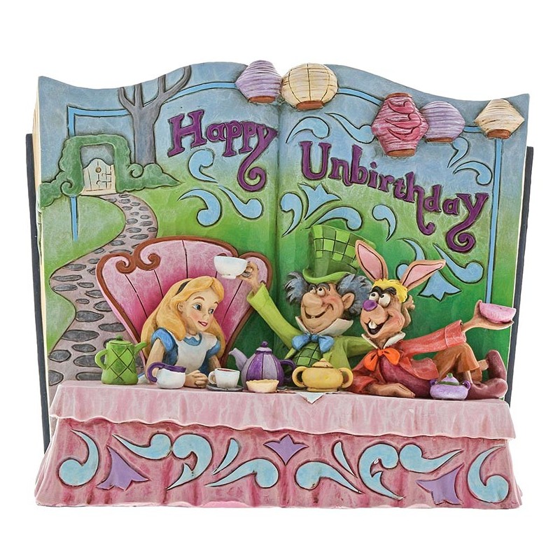 ALICE NEL PAESE DELLE MERAVIGLIE STORYBOOK STATUA FIGURE ENESCO ALICE NEL PAESE DELLE MERAVIGLIE STORYBOOK STATUA FIGURE ENESCO