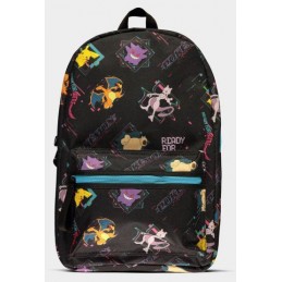 DIFUZED POKEMON ALL OVER PRINTS BACKPACK