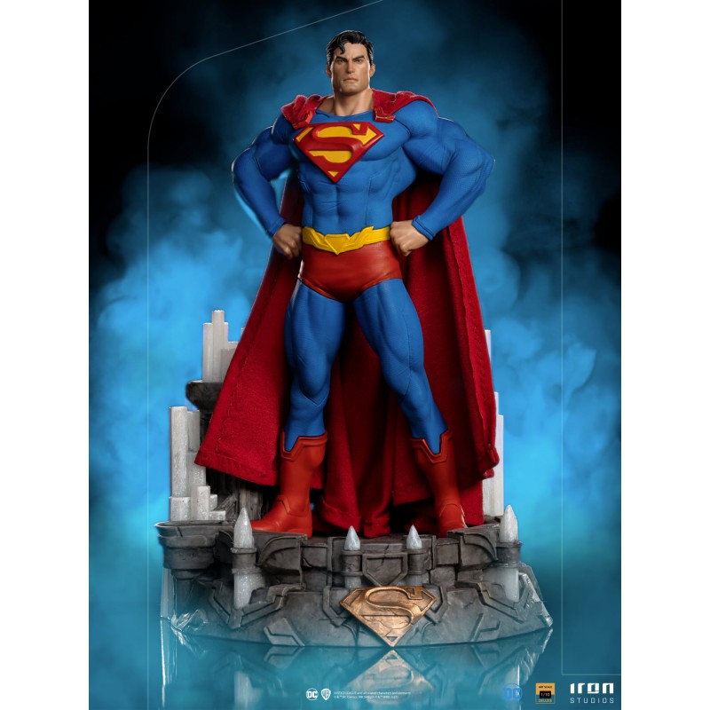 DC COMICS SUPERMAN UNLEASHED BDS ART SCALE DELUXE STATUA FIGURE IRON STUDIOS
