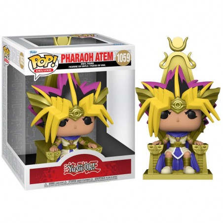 FUNKO POP! YU-GI-OH! PHARAOH ATEM DELUXE BOBBLE HEAD KNOCKER FIGURE