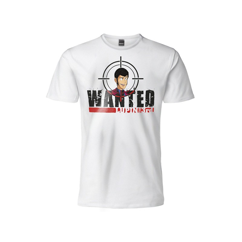 T SHIRT LUPIN THE THIRD WANTED