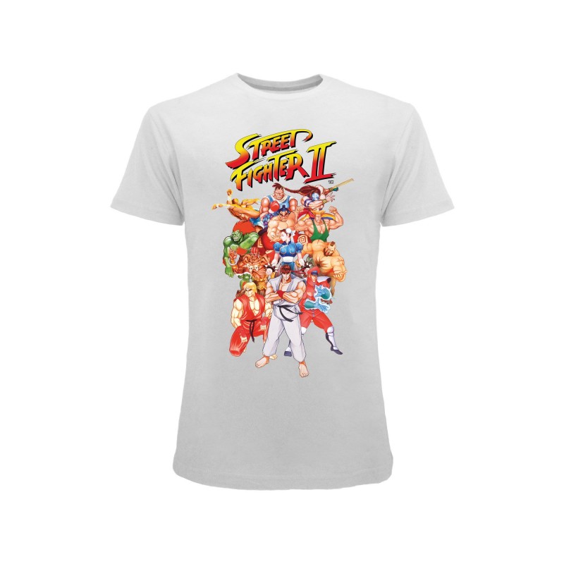 MAGLIA T SHIRT STREET FIGHTER 2 GROUP