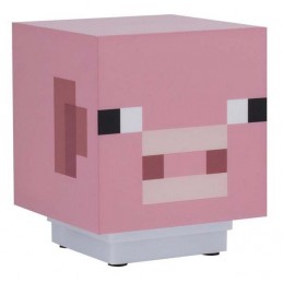 PALADONE PRODUCTS MINECRAFT 3D LAMP PIG LIGHT WITH SOUND FIGURE