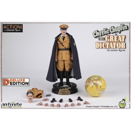 CHARLIE CHAPLIN THE GREAT DICTATOR DELUXE COLLECTIBLE ACTION FIGURE INFINITE STATUE