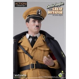 INFINITE STATUE CHARLIE CHAPLIN THE GREAT DICTATOR DELUXE COLLECTIBLE ACTION FIGURE