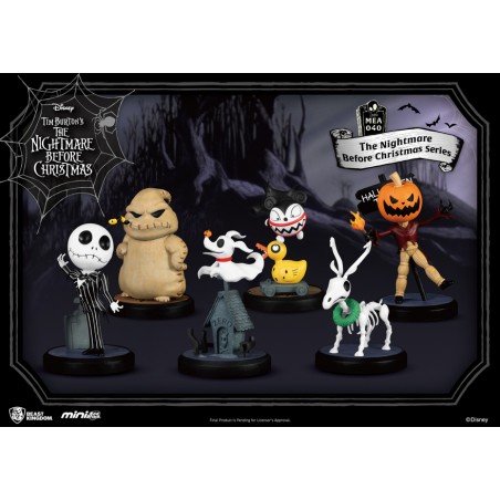 THE NIGHTMARE BEFORE CHRISTMAS MINI EGG ATTACK BOX SET 6 FIGURES