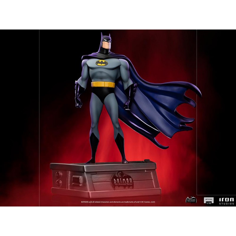 IRON STUDIOS BATMAN THE ANIMATED SERIES BDS ART SCALE 1/10 STATUE FIGURE IRON STUDIOS BATMAN THE ANIMATED SERIES BDS ART SCALE 1/10 STATUE FIGURE