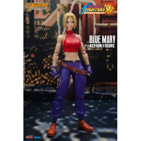 KING OF FIGHTERS '98 ULTIMATE MATCH - BLUE MARY 1/12 ACTION FIGURE
