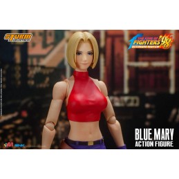 STORM COLLECTIBLES KING OF FIGHTERS '98 ULTIMATE MATCH - BLUE MARY 1/12 ACTION FIGURE