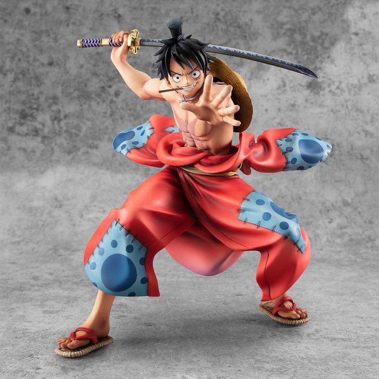 MEGAHOUSE ONE PIECE P.O.P. LUFFY TARO STATUA FIGURE